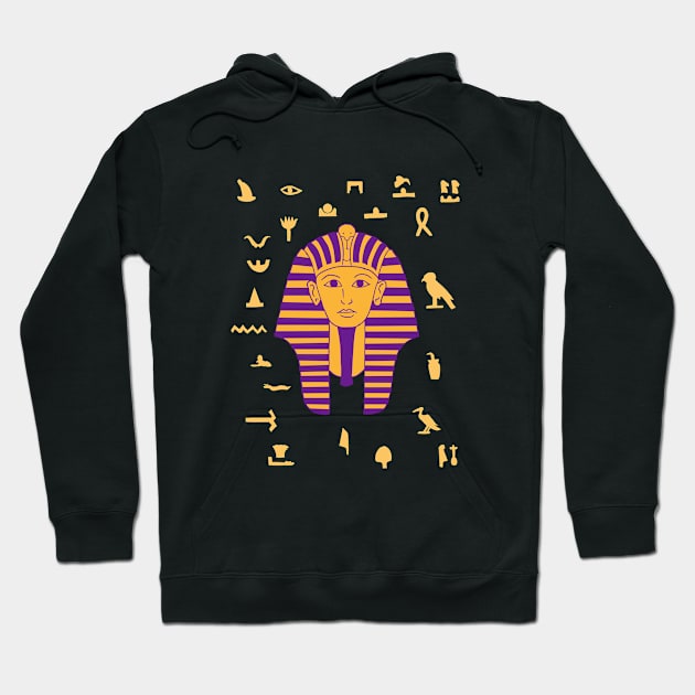 Egyptian Pharaoh Hoodie by cypryanus